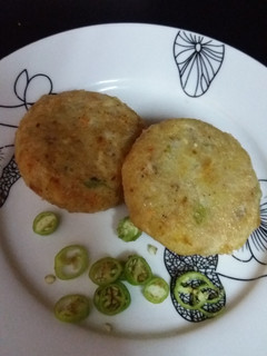 A picture of Aloo and Chicken Kebab #cookpadramadan.