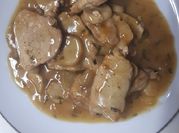A picture of mushroom bouillon