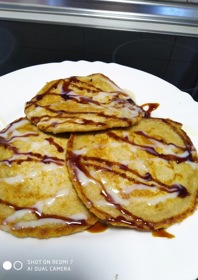 Una foto de Tortitas americanas con caramelo