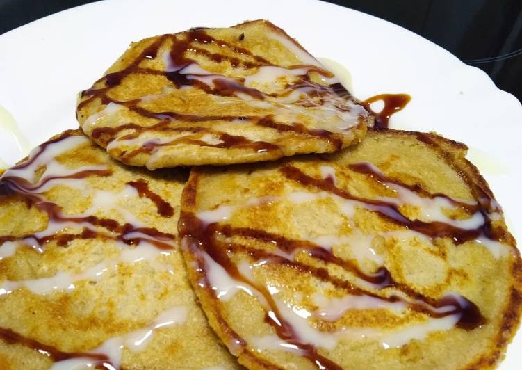 Tortitas americanas con caramelo