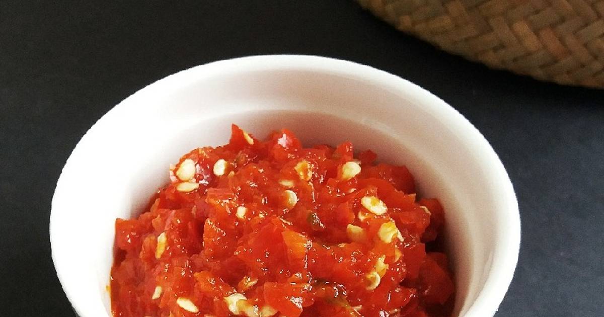 Resipi Sambal Lada Garam Oleh Nuharahmat Cookpad