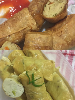 Foto resep Dimsum ayam kulit tahu kukus / goreng