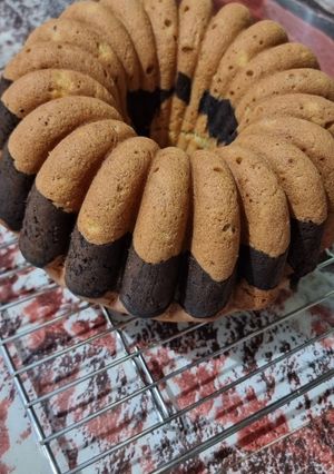 Foto resep Cake pisang no mixer bisa panggang bisa kukus