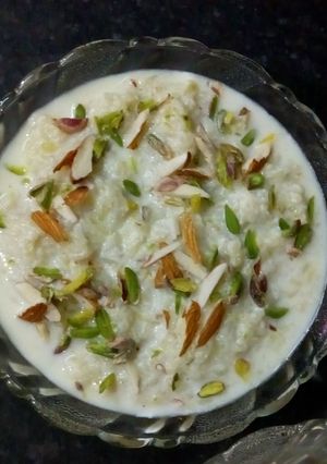A picture of Lauki ki kheer.