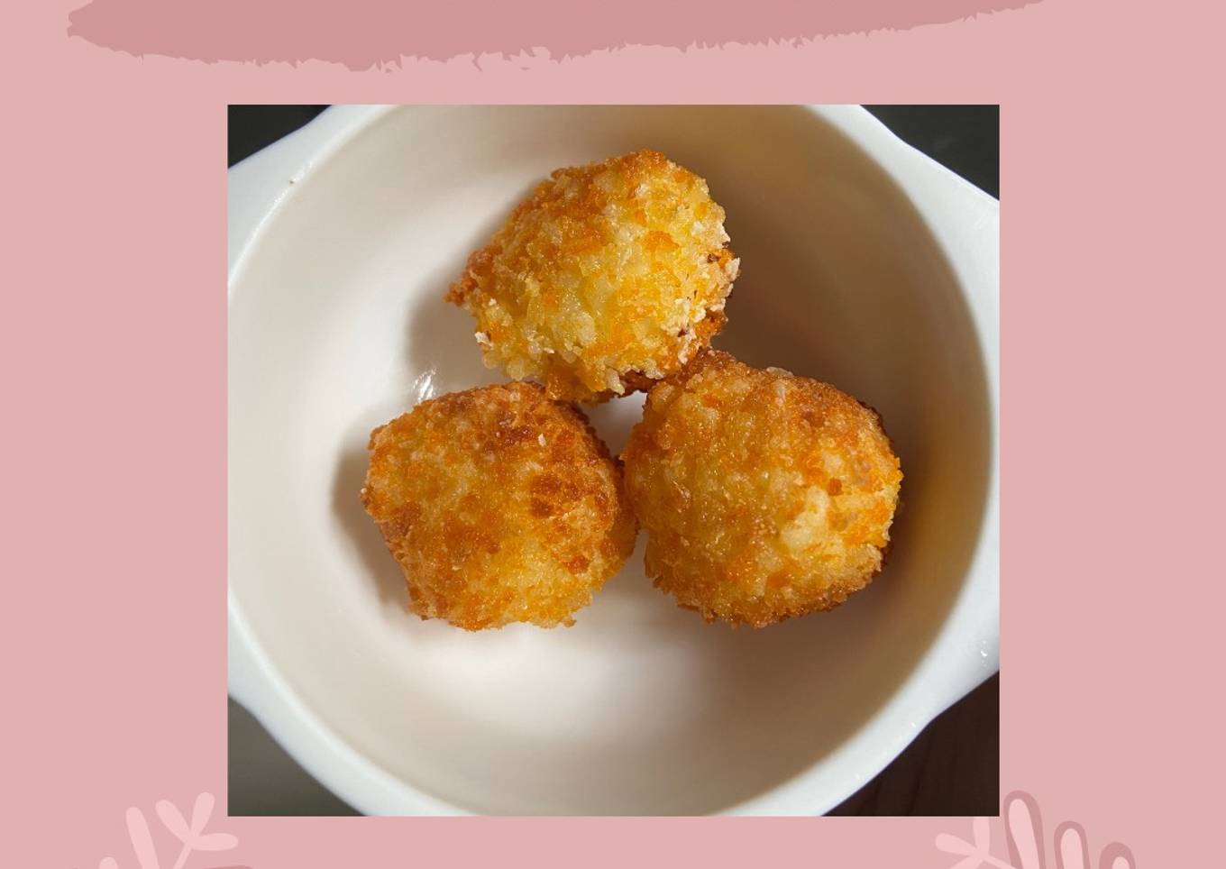 Bola-Bola Nasi (Snack MPASI 8+)