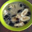 Kolak kacang hijau cincau