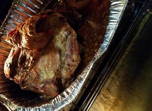 Una foto de Asado de cerdo borracho