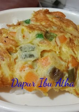 Foto resep Omelet Sayur #Mpasi