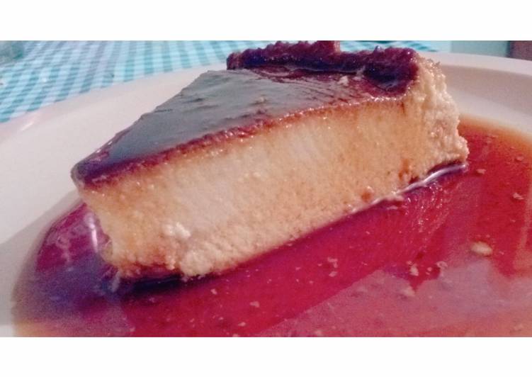 Flan casero sin horno (cremosito)