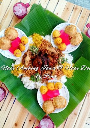 Gambar Nasi Ambeng Jawa @ Nasi Doa by Rina