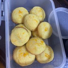A picture of Glazed Orange Cookies.