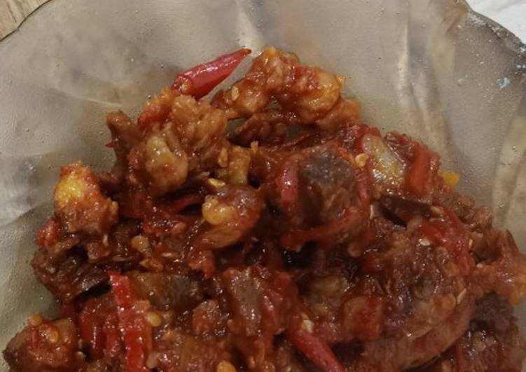 Sambal goreng daging semarang