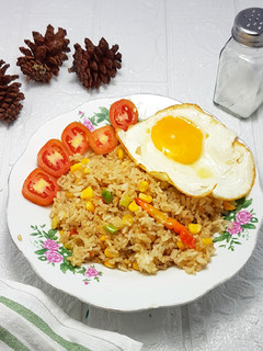 Foto resep Nasi goreng jagung