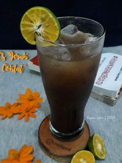 Foto resep Es Jeruk Coklat