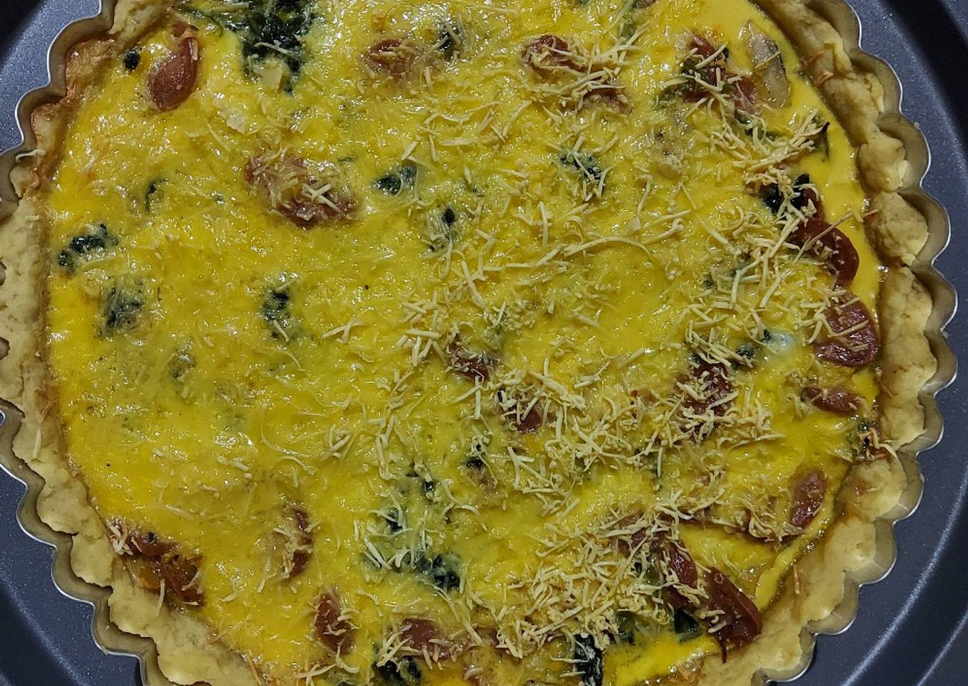 Spinach Quiche Loraine