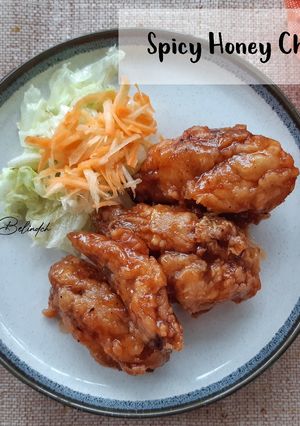 Foto resep Spicy Honey Chicken