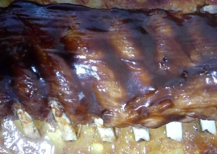 Costela com molho barbecue - Tudogosreceitas