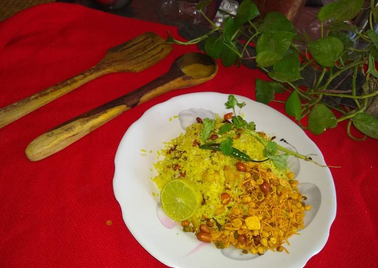 Easiest Way to Prepare Homemade Sprout poha