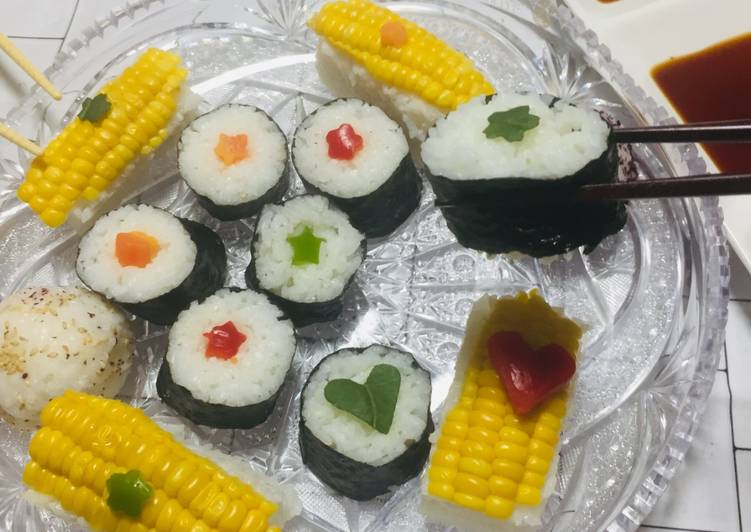 Japanese Sushi vegano  Variado!