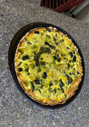 Una foto de Tarta de zapallito