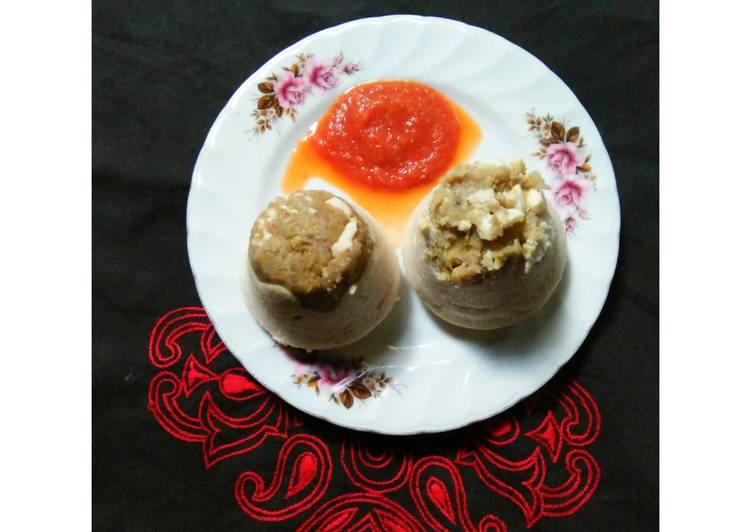 Recipe: Perfect Stuffed Urad Dal Pot Dhokla