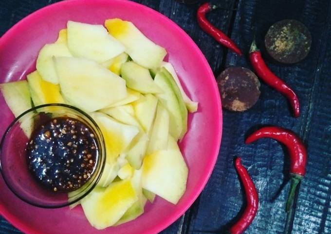 Recipe: Perfect Rujak mangga