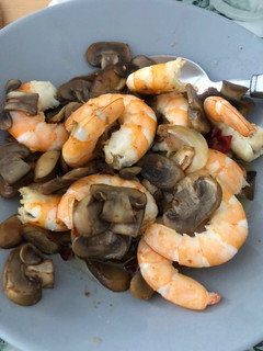 Una foto de Gambas al ajillo