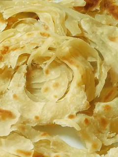 A picture of Lachha paratha (Malabar Parotta).