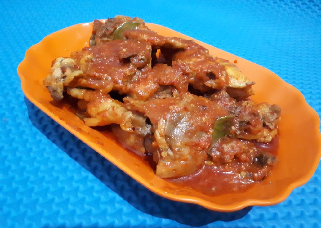 Ayam balado kuah nyemek ga pakai ribet