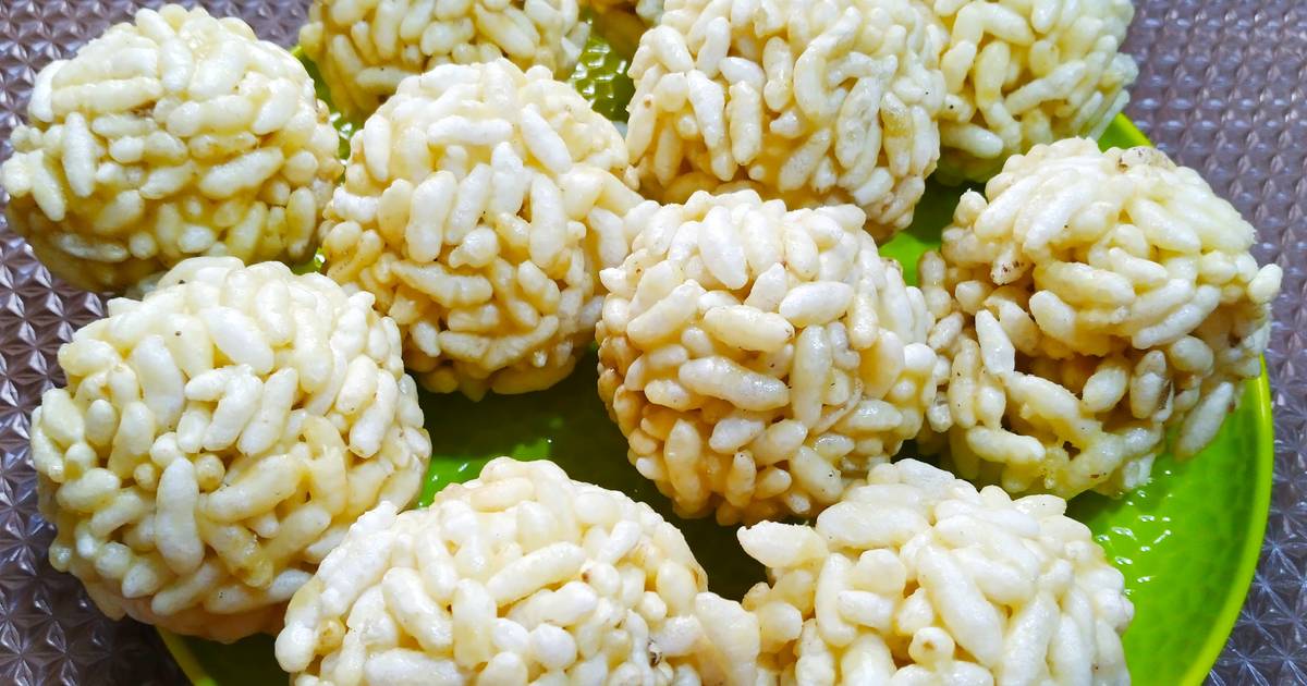 Murmura Laddoo Ll Puffed Rice Laddoo Recipe By Himshikha - Cookpad