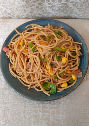 A picture of Veggie Spaghetti.