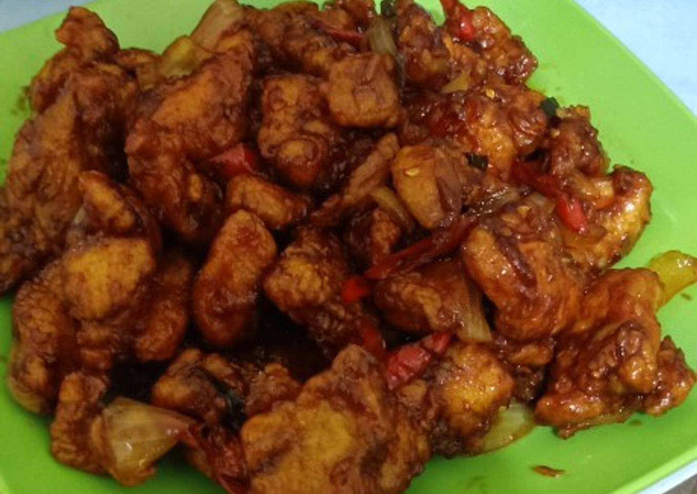 Ayam Goreng Korea Simpel (ala ala 😂)