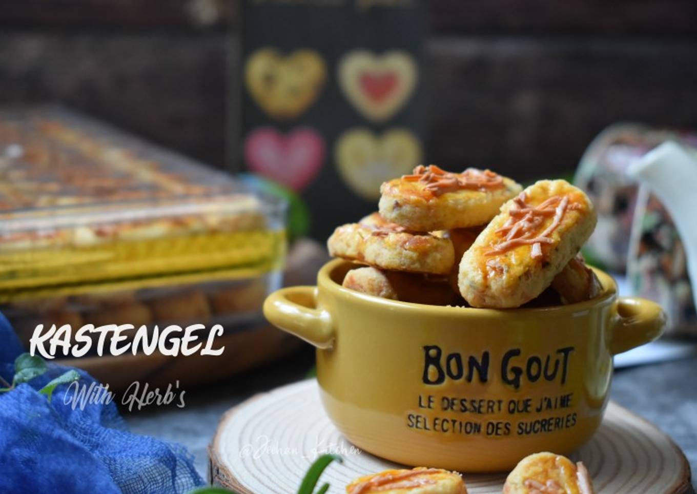 Kastengel With Herbs/Savoury Cheese Stick