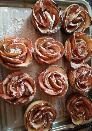 Una foto de Rosas de manzana