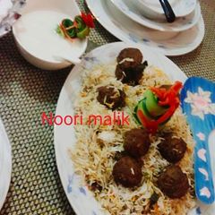 A picture of Kofta Biryani.