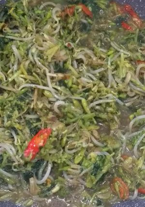 Foto resep Tumis Bunga dan Daun Pepaya