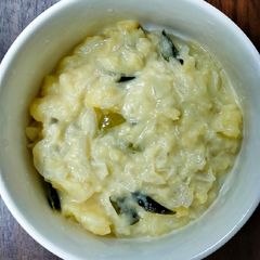 A picture of Ishtu (Potato Stew).