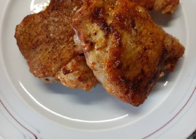 Pollo al horno bien dorado Receta de Fer en la Cocina- Cookpad