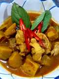 แกงพริกไก่ฟักทอง