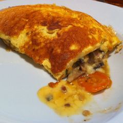 Cheese and Vegetable Omelette A picture of Cheese and Vegetable Omelette.