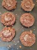 Volcanes de chocolate keto
