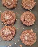 Volcanes de chocolate keto