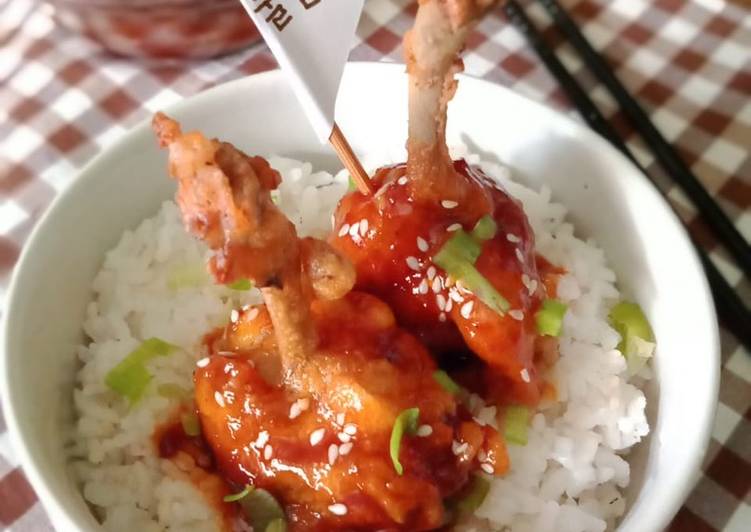 Resep Chicken Buldak Fire | 불닭 yang Lezat