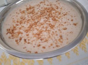 Foto de Canjica cremosa com paçoca