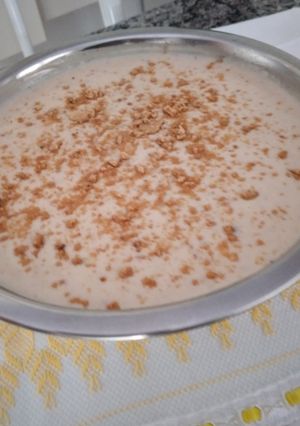 Foto de Canjica cremosa com paçoca