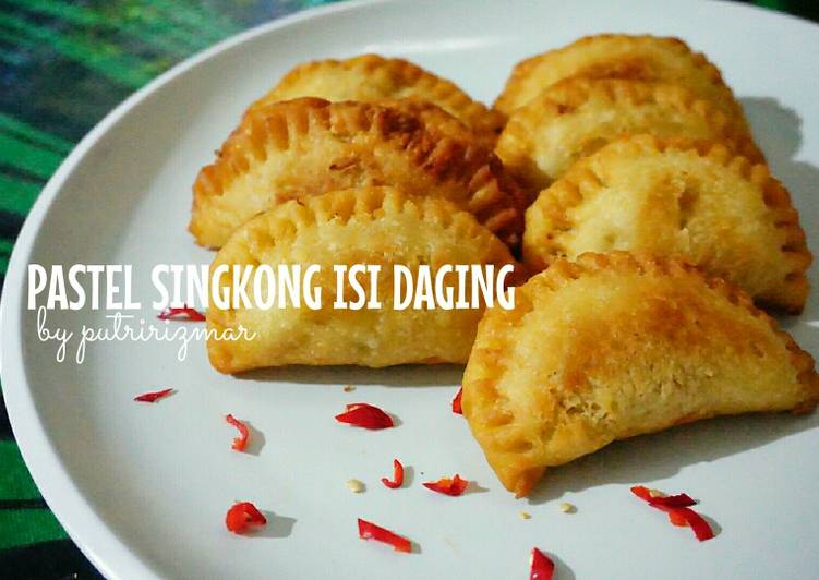 Resep Pastel Singkong Isi Daging Oleh Putririzmar Cookpad