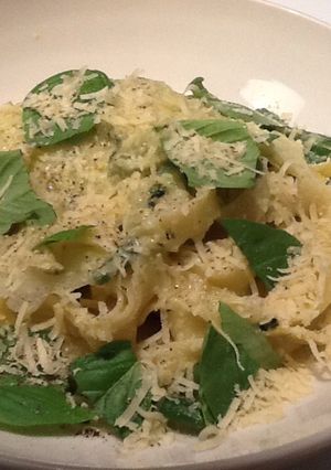 A picture of Tagliatelle Genovese.