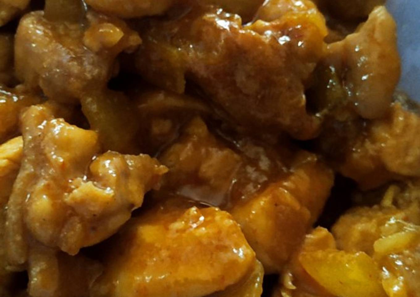 Ayam saos special Recook dari mba Evi fan cook