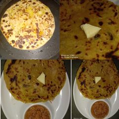 A picture of Punjabi Style Aloo Paratha.