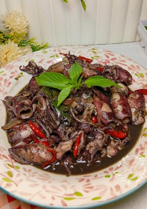 Foto resep Cumi Masak Hitam